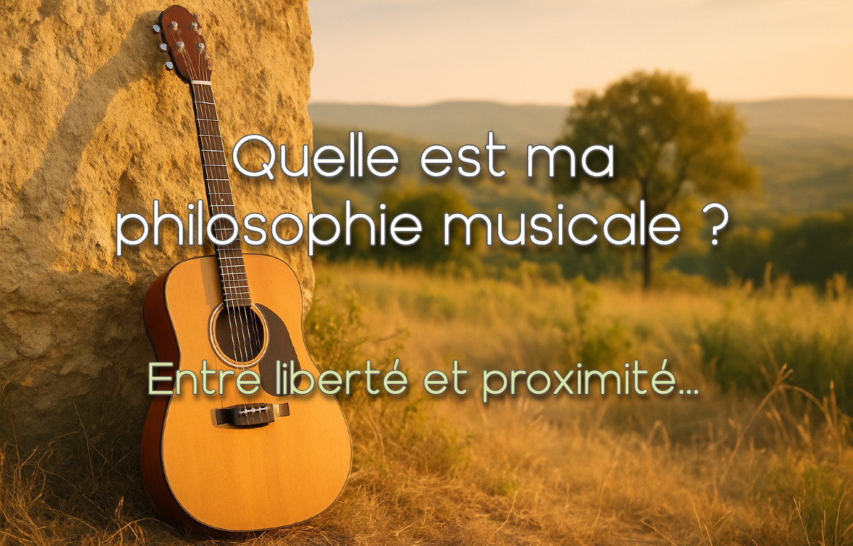 Quelle est ma philosophie musicale ?