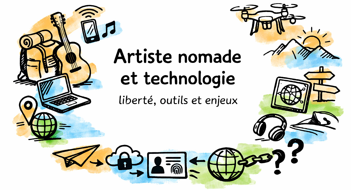 Musicien nomade et technologie : liberté, outils et enjeux